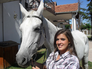 Horse riding at the Kentaur Puszta