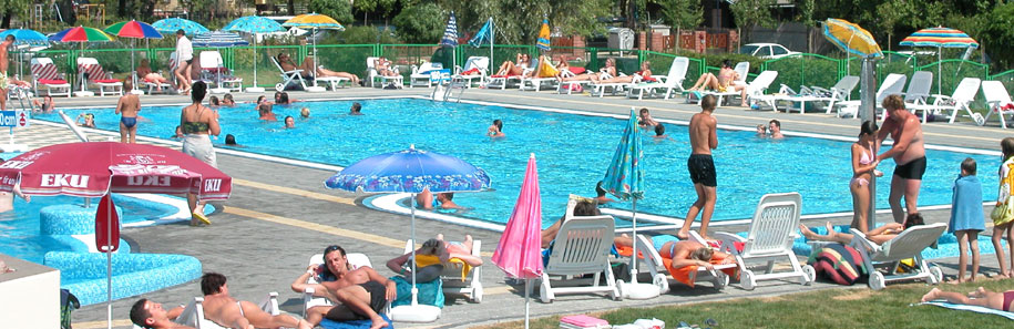 Fun pools at Balatonlelle